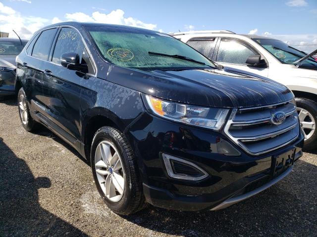 FORD EDGE SEL 2017 with VIN 2FMPK4J87HBC47123 - Photo from auction