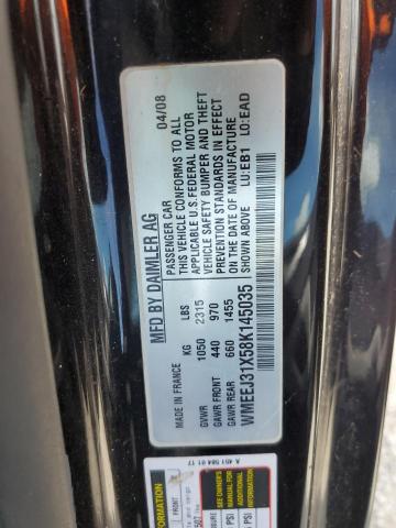 Photo 10 from auction – 2008 SMART FORTWO with VIN WMEEJ31X58K145035