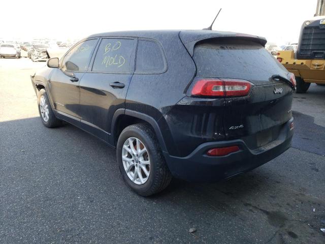 Photo 3 from auction – 2015 JEEP CHEROKEE S with VIN 1C4PJMABXFW605250