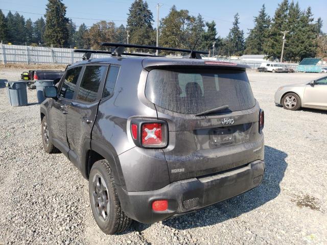 Photo 3 from auction – 2016 JEEP RENEGADE S with VIN ZACCJAAT2GPD36505