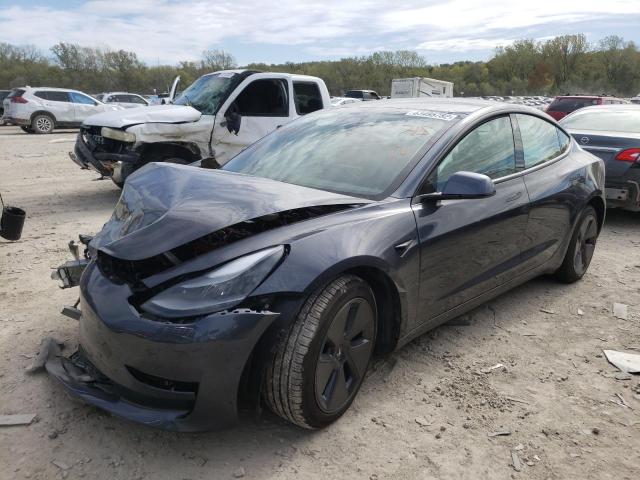 Photo 2 from auction – 2022 TESLA MODEL 3 with VIN 5YJ3E1EBXNF108133