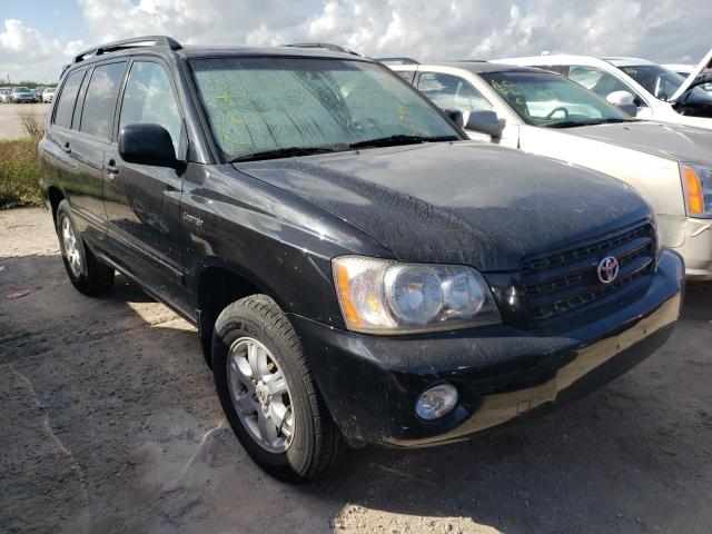 TOYOTA HIGHLANDER 2003 with VIN JTEHF21A330106673 - Photo from auction