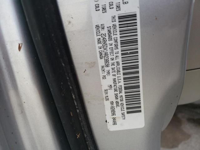 Photo 10 from auction – 2010 DODGE GRAND CARA with VIN 2D4RN5DX1AR238690