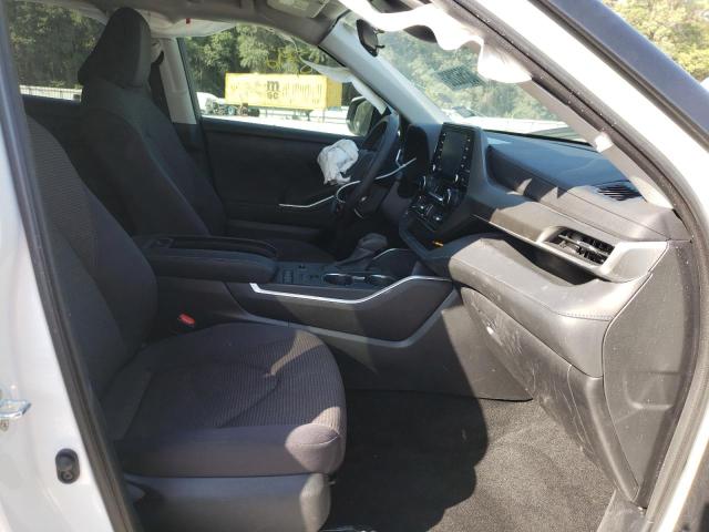 Photo 5 from auction – 2021 TOYOTA HIGHLANDER with VIN 5TDCZRAH4MS527974