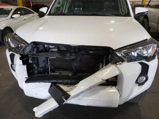 Photo 9 from auction – 2019 TOYOTA 4RUNNER SR with VIN JTEBU5JR5K5696556