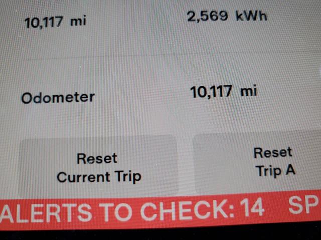 Photo 8 from auction – 2022 TESLA MODEL Y with VIN 7SAYGDEE2NF315372