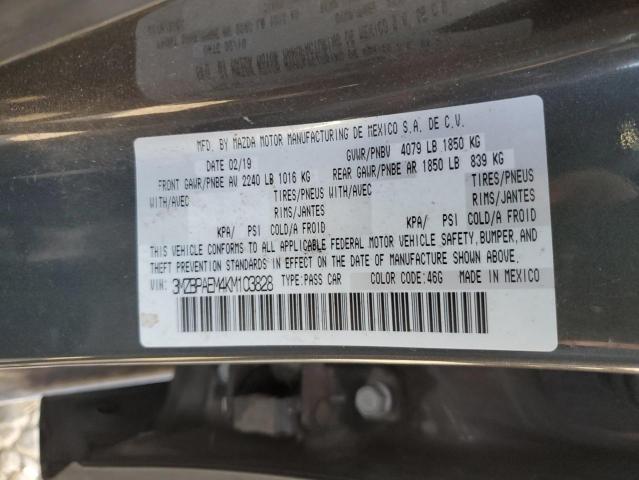 Photo 10 from auction – 2019 MAZDA 3 PREMIUM with VIN 3MZBPAEM4KM103828