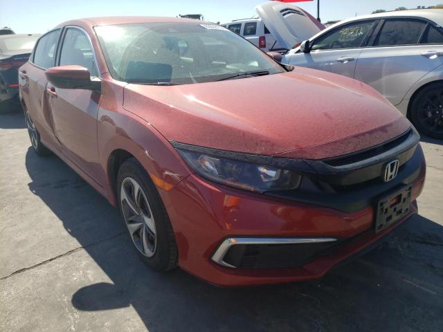 Photo 1 from auction – 2020 HONDA CIVIC LX with VIN 19XFC2F66LE009497