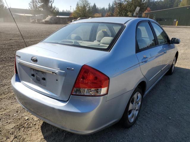 Photo 4 from auction – 2008 KIA SPECTRA EX with VIN KNAFE121285493750