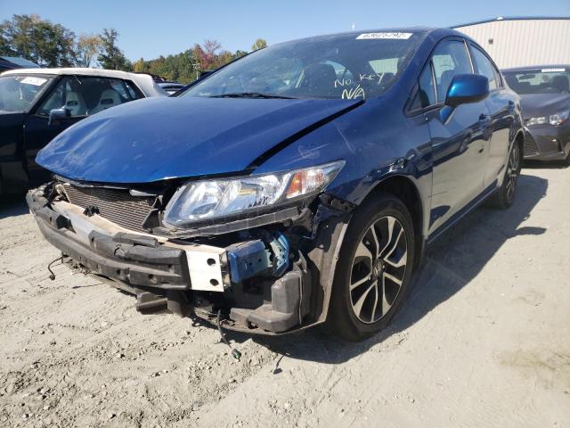 Photo 2 from auction – 2013 HONDA CIVIC EXL with VIN 19XFB2F91DE037884