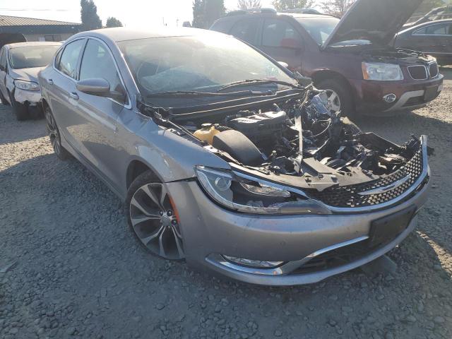 CHRYSLER 200 C 2015 with VIN 1C3CCCCG1FN522487 - Photo from auction