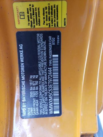 Photo 10 from auction – 2014 MINI COOPER with VIN WMWXM5C53ET972444