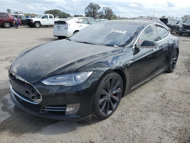 Photo 2 from auction – 2015 TESLA MODEL S P8 with VIN 5YJSA1H49FF085398