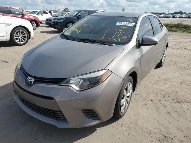 Photo 2 from auction – 2015 TOYOTA COROLLA L with VIN 2T1BURHE7FC476973