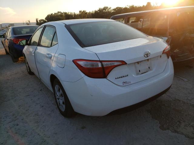 Photo 3 from auction – 2014 TOYOTA COROLLA L with VIN 2T1BURHE2EC097233