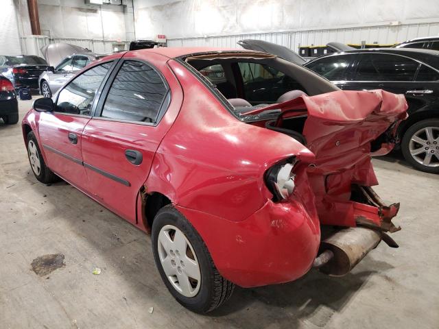 Photo 3 from auction – 2004 DODGE NEON BASE with VIN 1B3ES26C84D533744