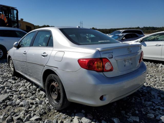 Photo 3 from auction – 2009 TOYOTA COROLLA BA with VIN 2T1BU40E79C006977