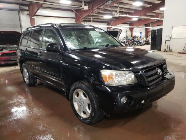 TOYOTA HIGHLANDER 2004 with VIN JTEEP21A940059781 - Photo from auction