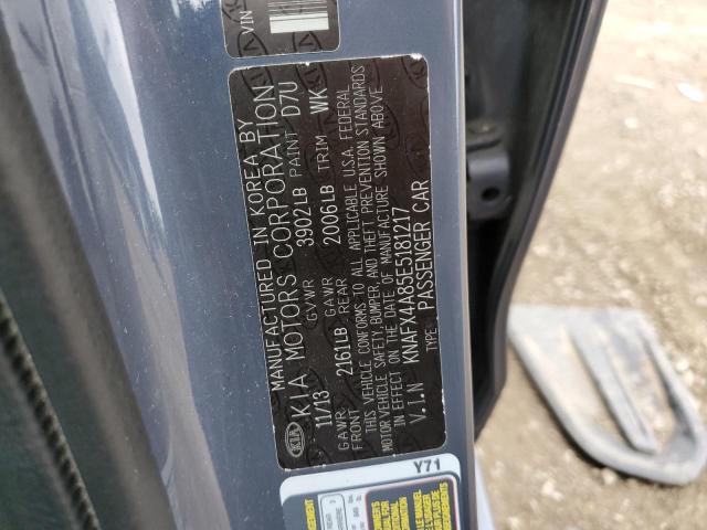 Photo 10 from auction – 2014 KIA FORTE EX with VIN KNAFX4A85E5181217