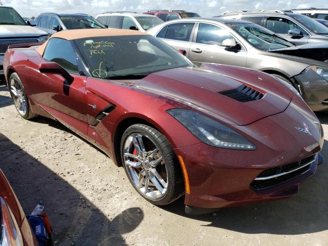 CHEVROLET CORVETTE S 2017 with VIN 1G1YK3D78H5111845 - Photo from auction