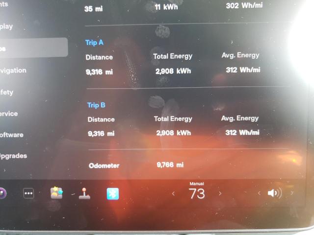 Photo 8 from auction – 2022 TESLA MODEL Y with VIN 7SAYGAEE1NF429264
