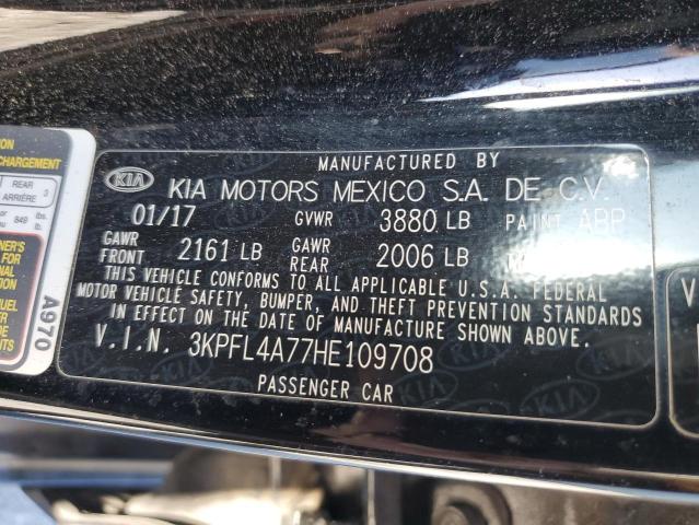 Photo 10 from auction – 2017 KIA FORTE LX with VIN 3KPFL4A77HE109708