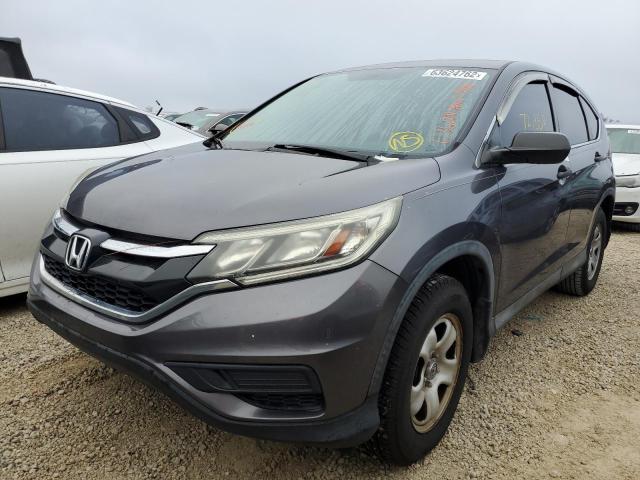 Photo 2 from auction – 2015 HONDA CR-V LX with VIN 2HKRM3H38FH548772