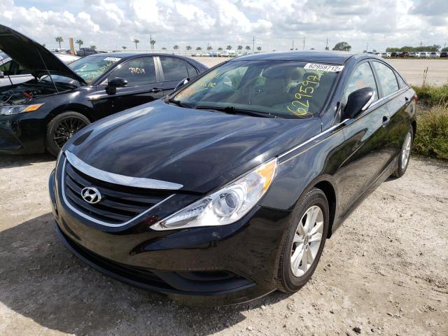 Photo 2 from auction – 2014 HYUNDAI SONATA GLS with VIN 5NPEB4AC0EH894978