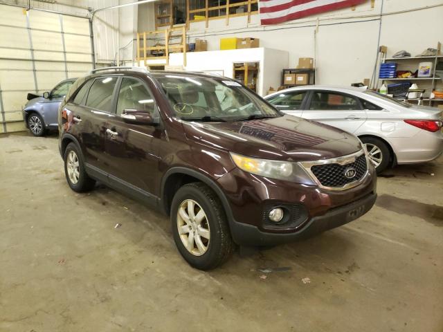 KIA SORENTO BA 2011 with VIN 5XYKT3A13BG076186 - Photo from auction