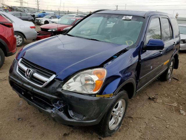 Photo 2 from auction – 2002 HONDA CR-V EX with VIN JHLRD78882C032116