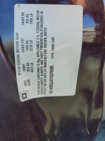 Photo 10 from auction – 2000 CHEVROLET MALIBU with VIN 1G1ND52JXY6276586