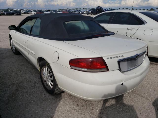 Photo 3 from auction – 2003 CHRYSLER SEBRING LX with VIN 1C3EL55T43N577848