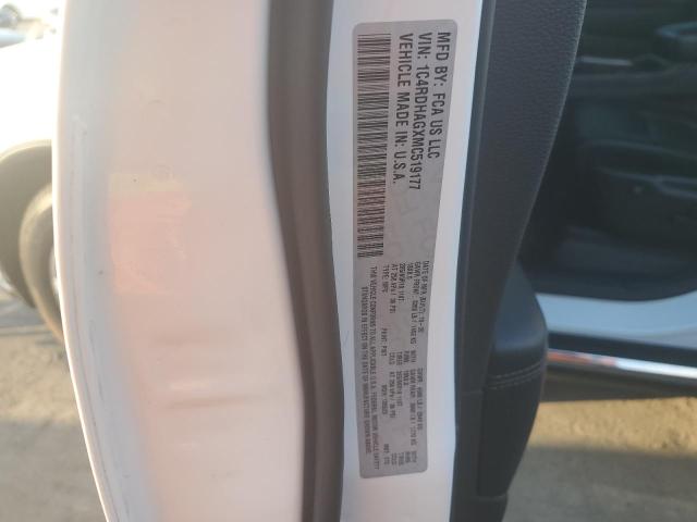 صورة رقم 10 من المزاد - 2021 DODGE DURANGO SX مع VIN 1C4RDHAGXMC519177