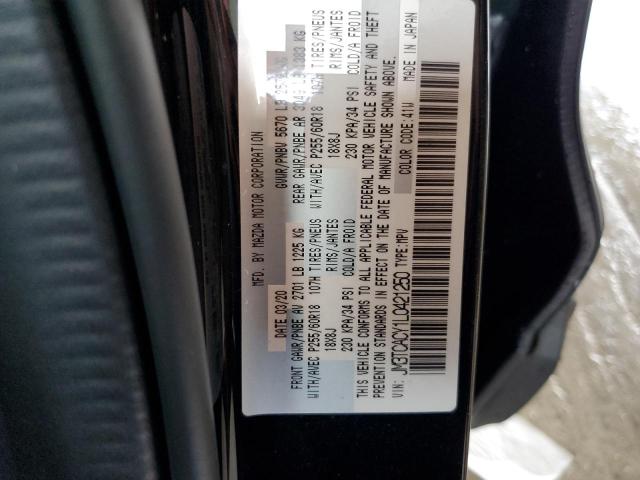 Photo 10 from auction – 2020 MAZDA CX-9 TOURI with VIN JM3TCACY1L0421250