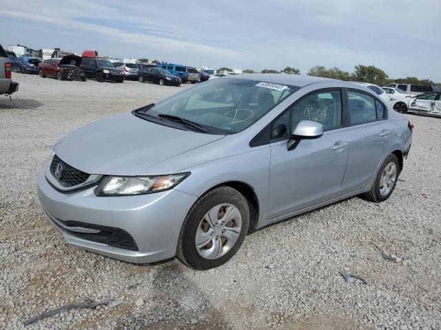 Photo 2 from auction – 2013 HONDA CIVIC with VIN 19XFB2F54DE064140