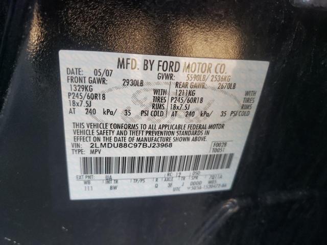 Photo 10 from auction – 2007 LINCOLN MKX with VIN 2LMDU88C97BJ23968