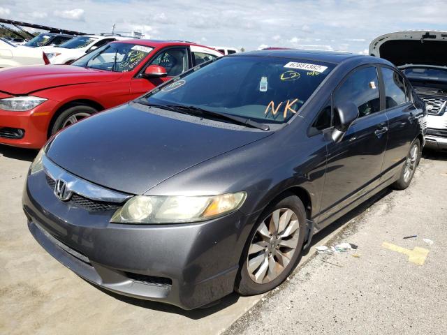 Photo 2 from auction – 2010 HONDA CIVIC EXL with VIN 19XFA1F98AE067182