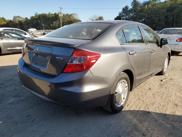 Photo 4 from auction – 2012 HONDA CIVIC HF with VIN 2HGFB2F65CH322646