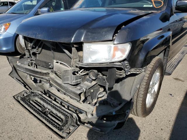 Photo 9 from auction – 2010 HONDA RIDGELINE with VIN 5FPYK1F51AB012268