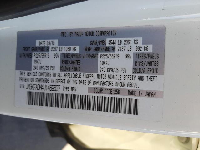 Photo 10 from auction – 2018 MAZDA CX-5 GRAND with VIN JM3KFADM4J1469637