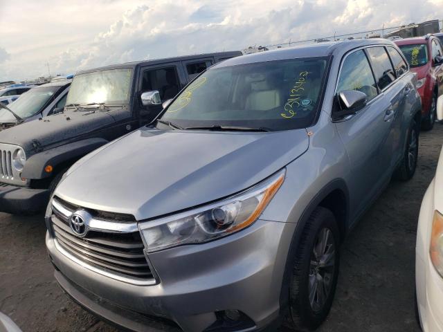 Photo 2 from auction – 2014 TOYOTA HIGHLANDER with VIN 5TDZKRFH6ES032393