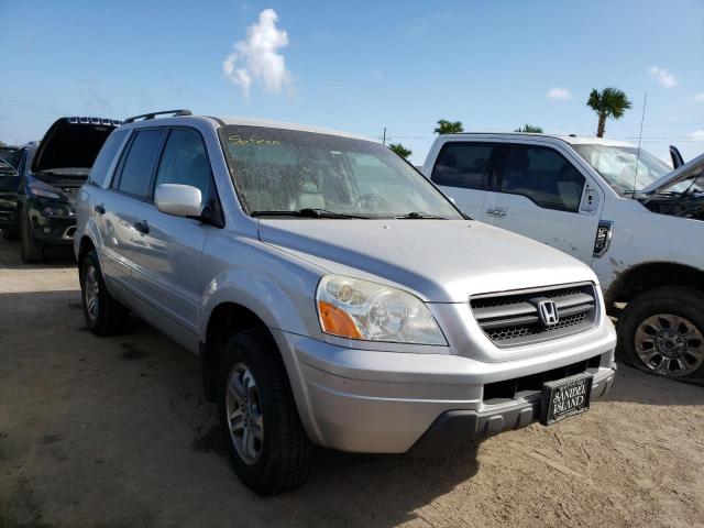 HONDA PILOT EXL 2003 with VIN 2HKYF18513H554422 - Photo from auction