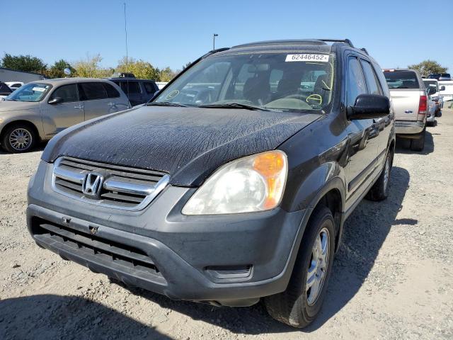Photo 2 from auction – 2002 HONDA CR-V EX with VIN JHLRD788X2C093449