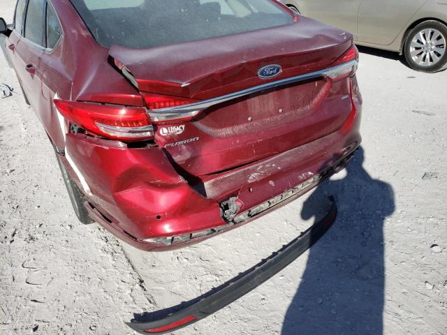 Photo 9 from auction – 2017 FORD FUSION SE with VIN 3FA6P0H71HR342887