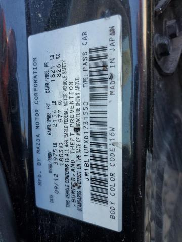 Photo 10 from auction – 2013 MAZDA 3 I with VIN JM1BL1UPXD1731550