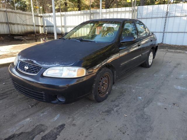 Photo 2 from auction – 2000 NISSAN SENTRA BAS with VIN 3N1CB51D2YL349037