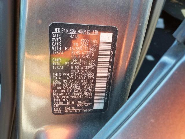 Photo 10 from auction – 2013 NISSAN JUKE S with VIN JN8AF5MR0DT214133