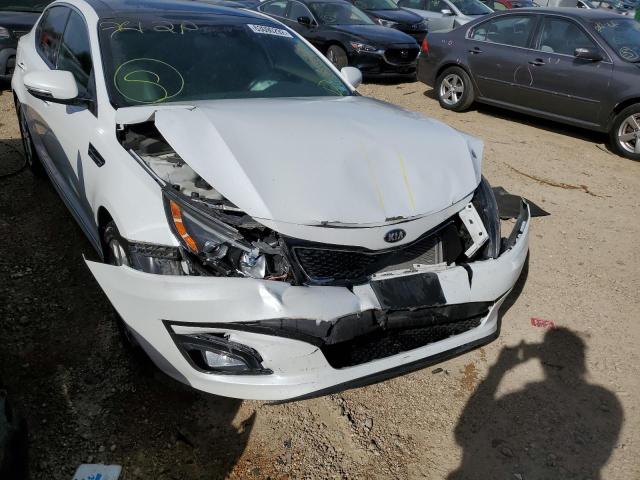 KIA OPTIMA EX 2014 with VIN 5XXGN4A75EG294715 - Photo from auction
