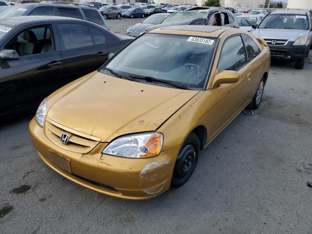 Photo 2 from auction – 2001 HONDA CIVIC SI with VIN 1HGEM22901L058869