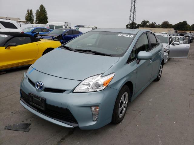 Photo 2 from auction – 2012 TOYOTA PRIUS with VIN JTDKN3DU6C1593998